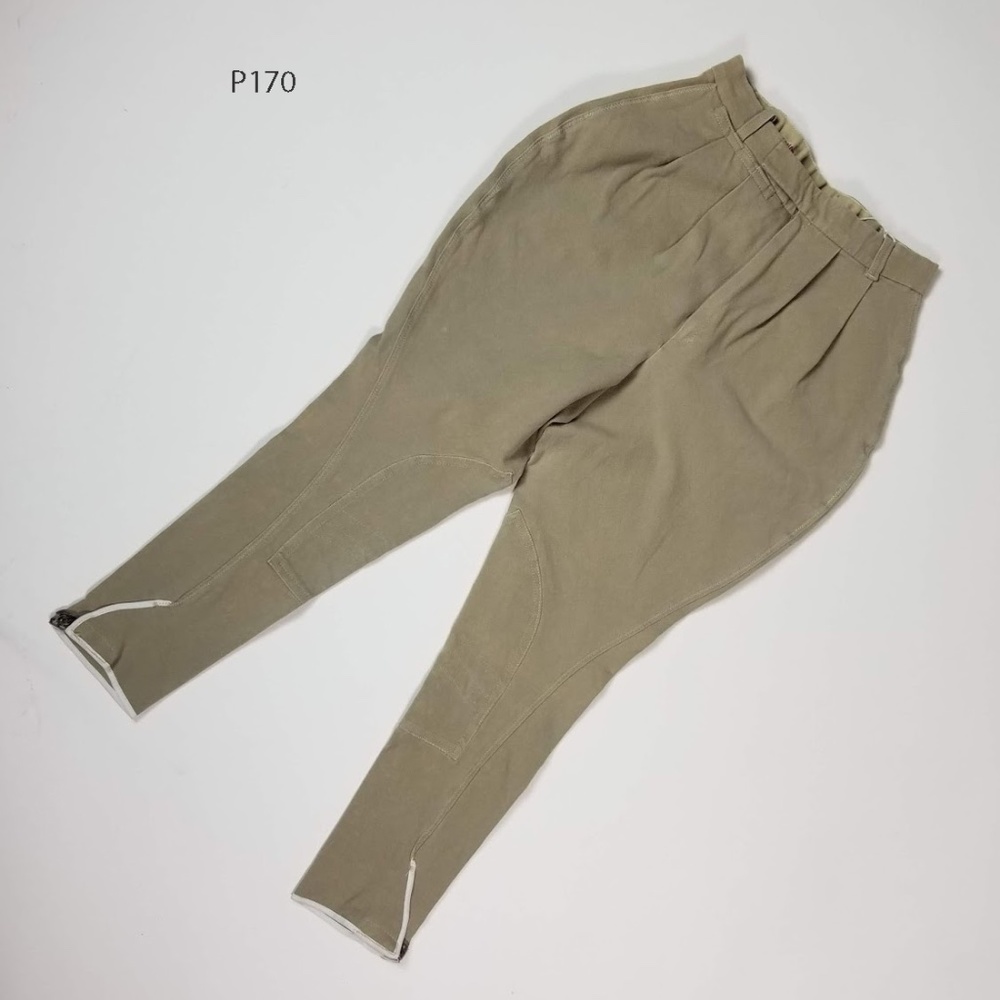 USED Gorringe flair side pleated Jodphur 26R